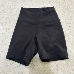 lululemon athletica Black Bike Shorts